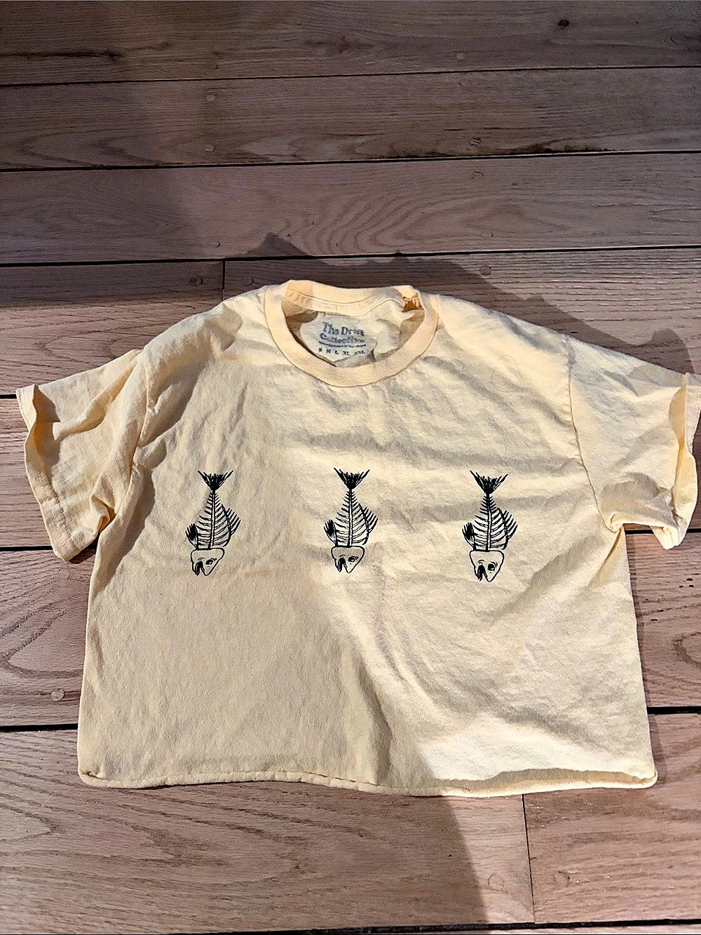 The Drift Collective Graphic cropped Short Sleeve Tee Size Small